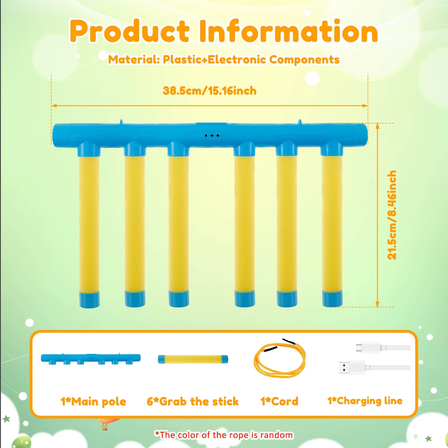 Falling Sticks Challenge: Educational Hand-Eye Coordination Toy for Kids - Parent-Child Interactive Game