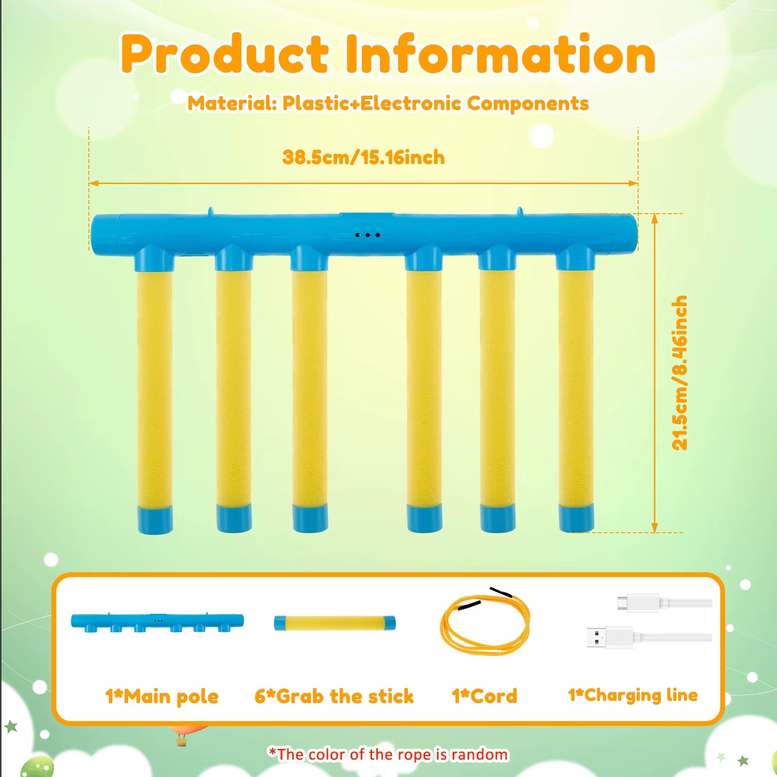 Falling Sticks Challenge: Educational Hand-Eye Coordination Toy for Kids - Parent-Child Interactive Game