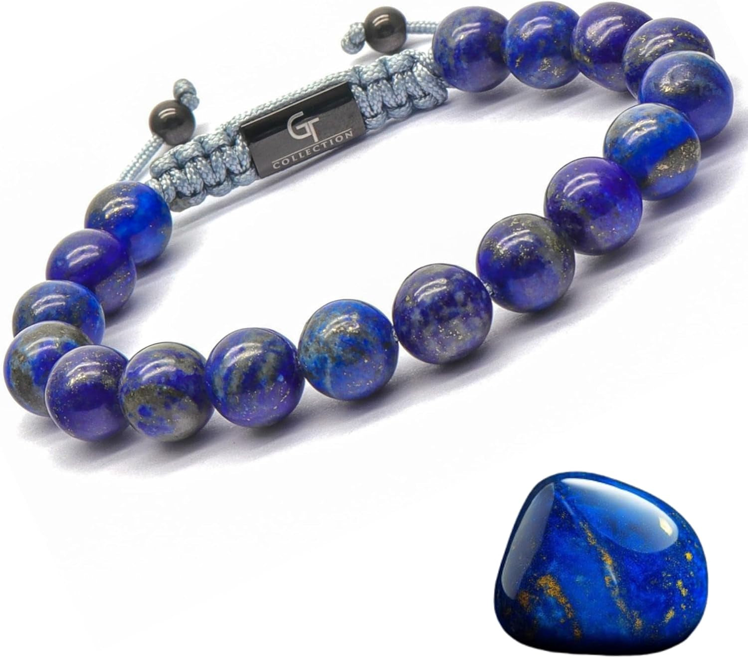 Men's Adjustable Beaded Bracelet