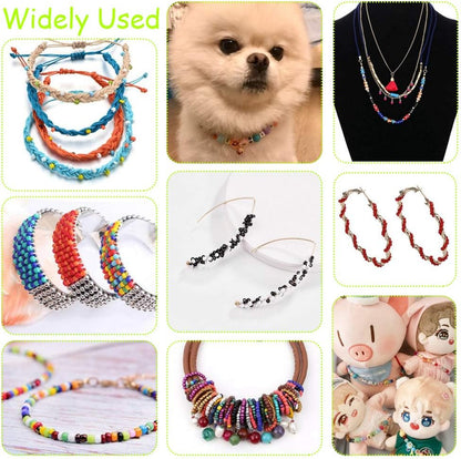 Comprehensive 10,000-Piece Glass Seed Beads Kit with 280 Alphabet Letter Beads for DIY Jewelry and Bracelet Crafting