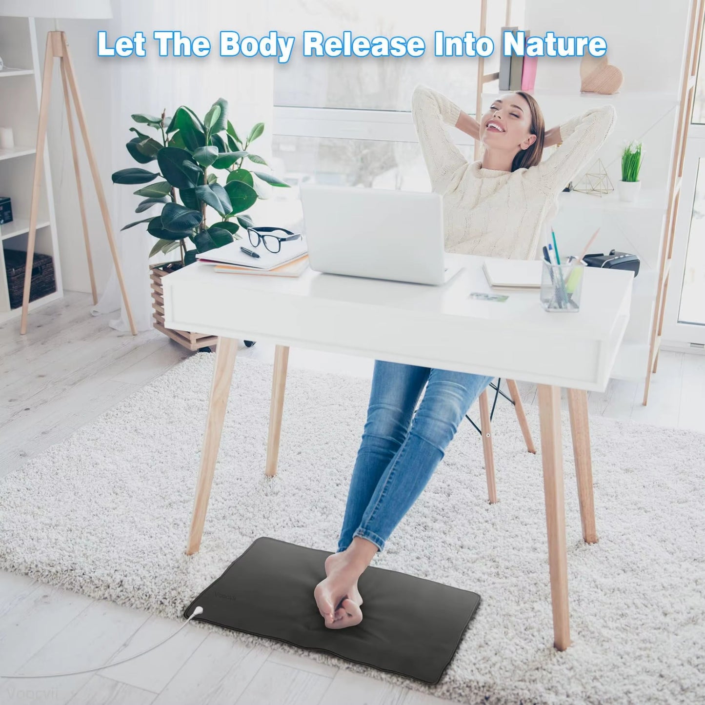Earthing Mat Groundingmat Multi-Size Grounding Yoga Mat Grounding Gas Small Size Floor Mat Anti-Static