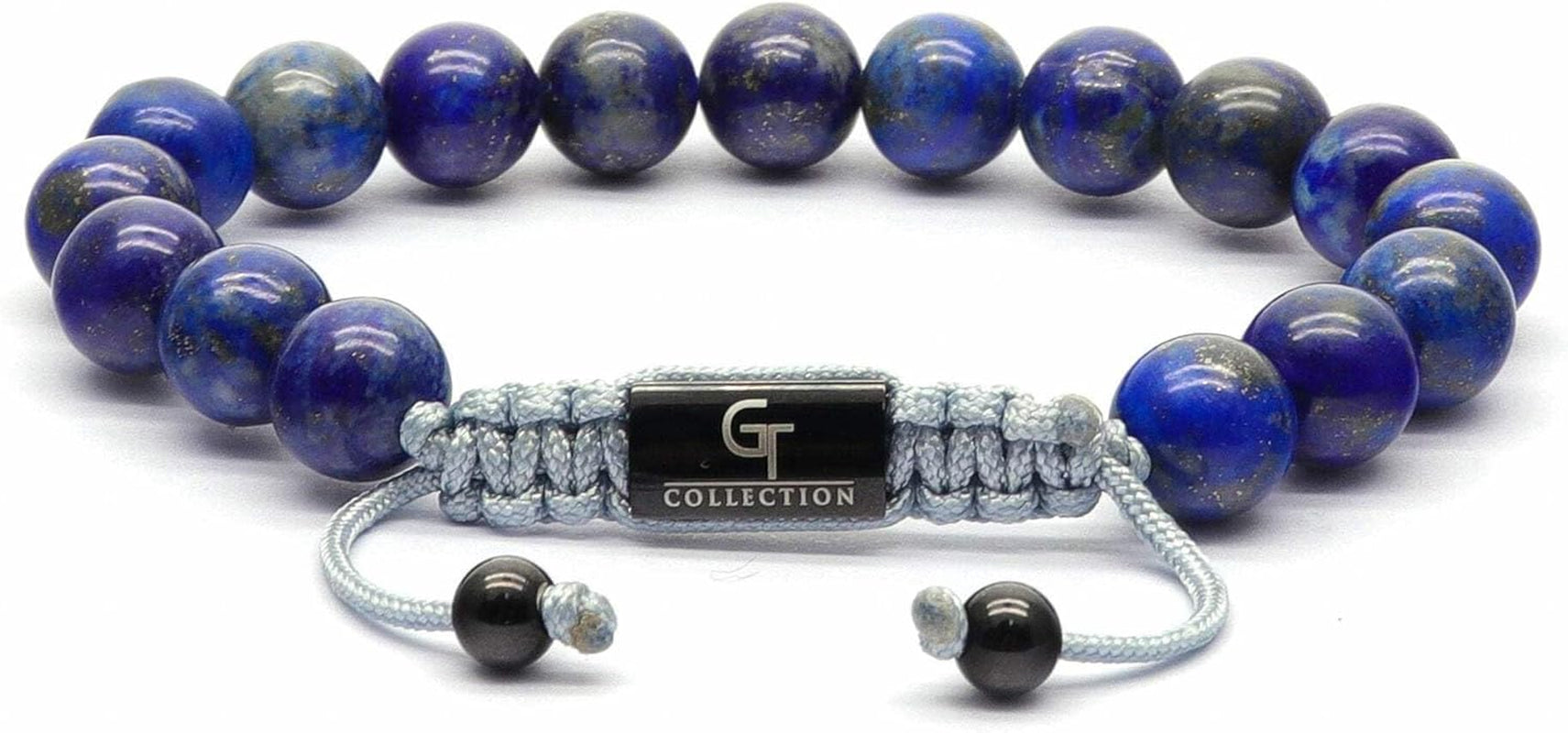 Men's Adjustable Beaded Bracelet