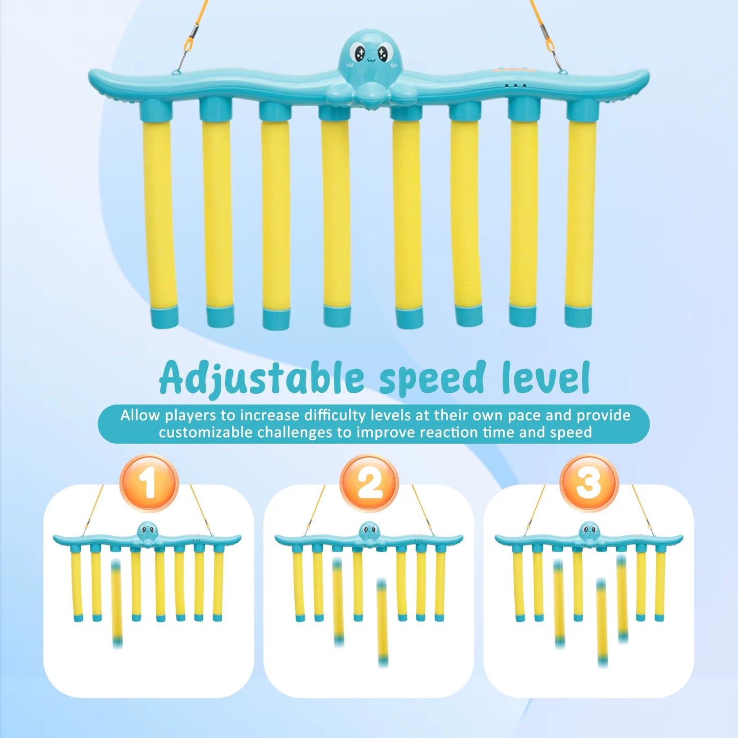 Falling Sticks Challenge: Educational Hand-Eye Coordination Toy for Kids - Parent-Child Interactive Game