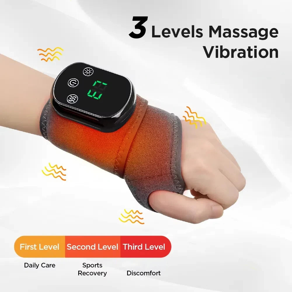 Electric Foot and Hand Massager Can Vibrate and Heat the Ankles and Ankles, and the Bracket Joints Are Portable, Which Can Relax