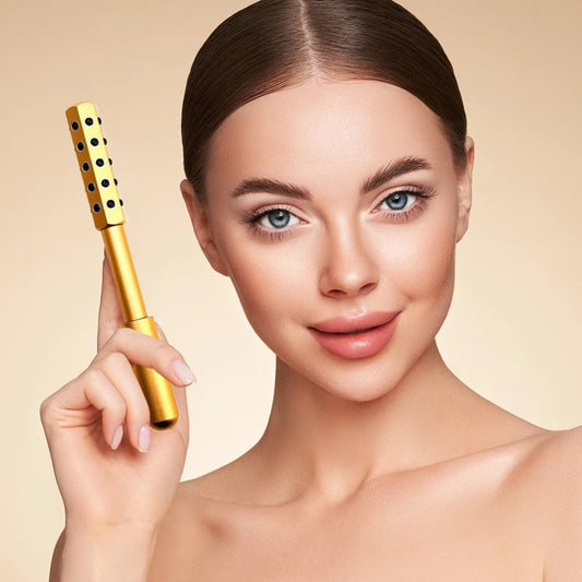 Germanium Stone Face Massager Roller Beauty Sculptor Roller Radiance Roller for up Lifting and Skin Care