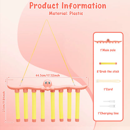 Falling Sticks Challenge: Educational Hand-Eye Coordination Toy for Kids - Parent-Child Interactive Game