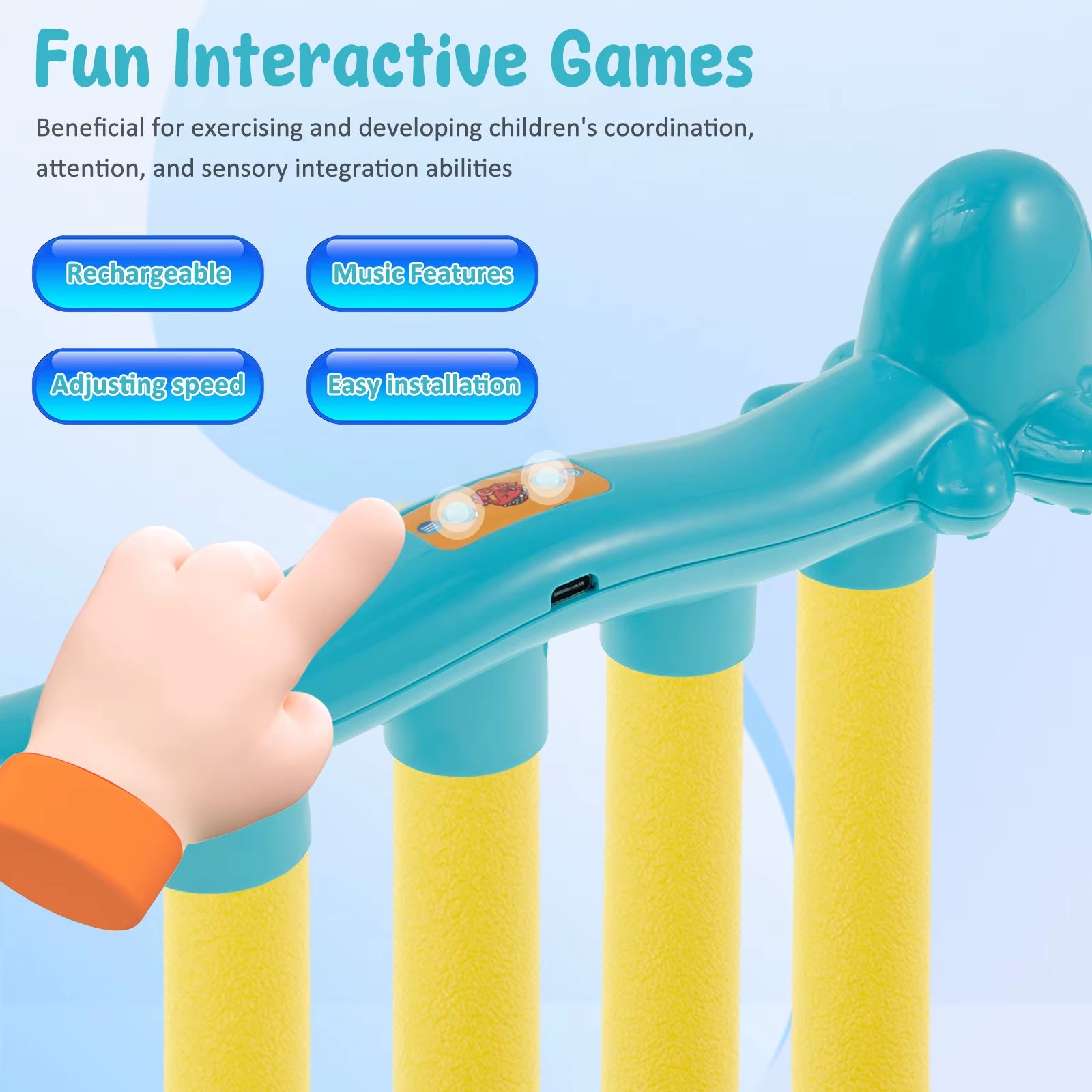 Falling Sticks Challenge: Educational Hand-Eye Coordination Toy for Kids - Parent-Child Interactive Game